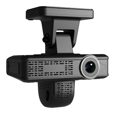 DocuDrive CV5000 dual-facing AI dash camera with removable in-cabin lens